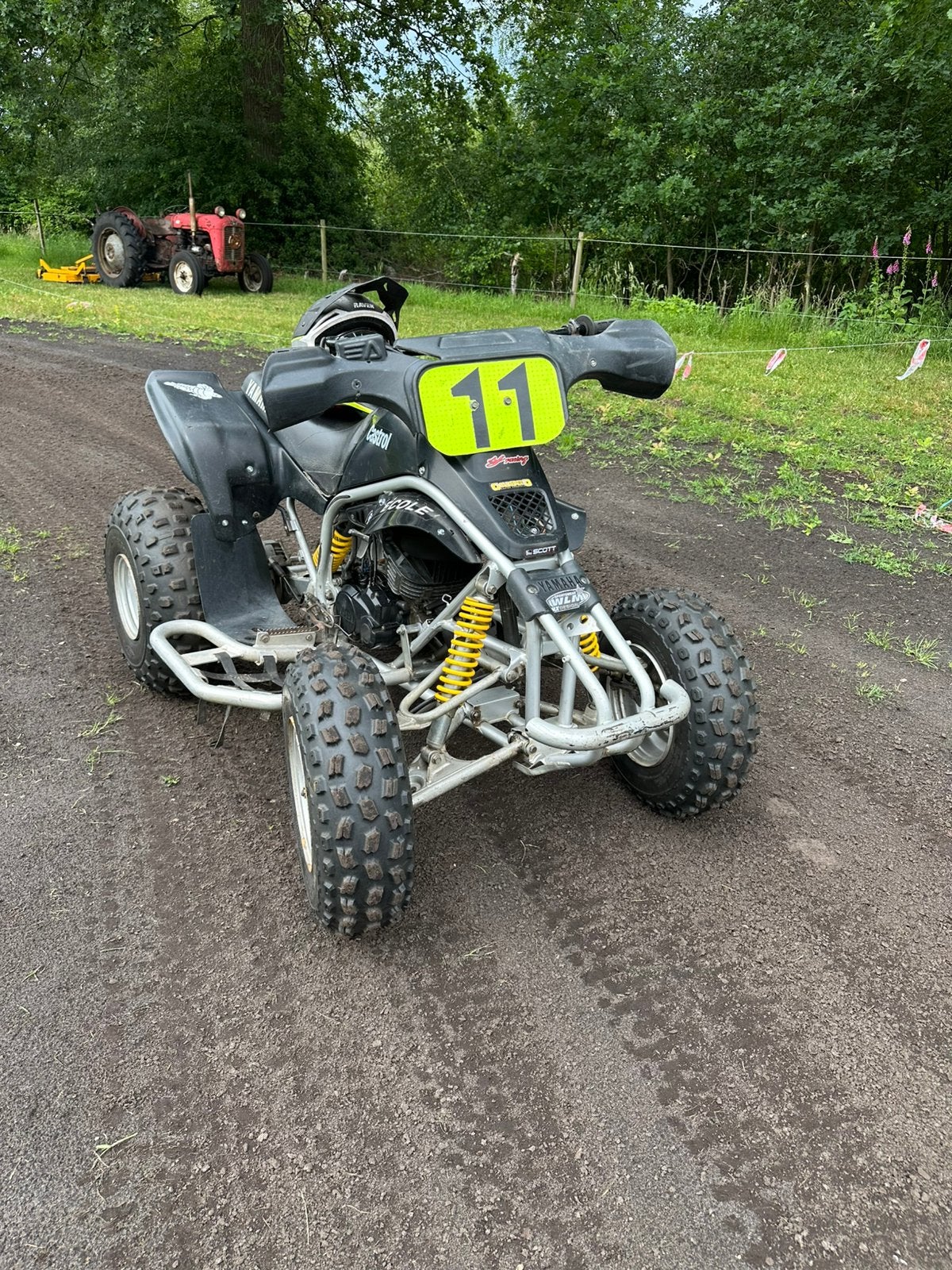 Yamaha blaster quad, Ophalen