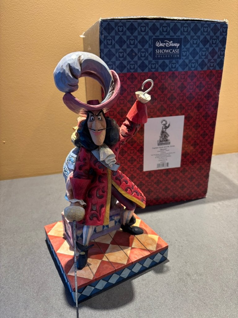 Disney Traditions beeld - Captain Hook and Mr Smee - Retired, Ophalen of Verzenden, Peter Pan of Pinokkio, Zo goed als nieuw, Beeldje of Figuurtje