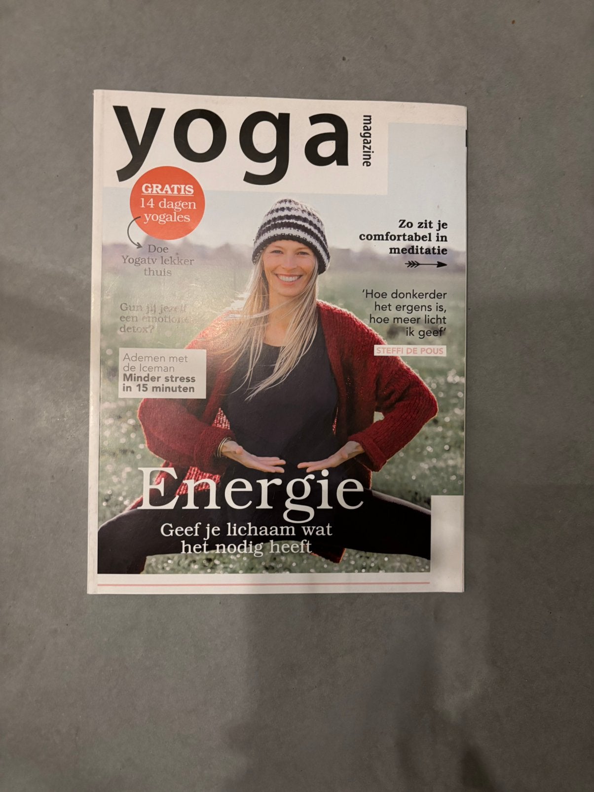 Tijdschrift, Yoga, Ophalen of Verzenden, Zo goed als nieuw, Lichaam en Geest