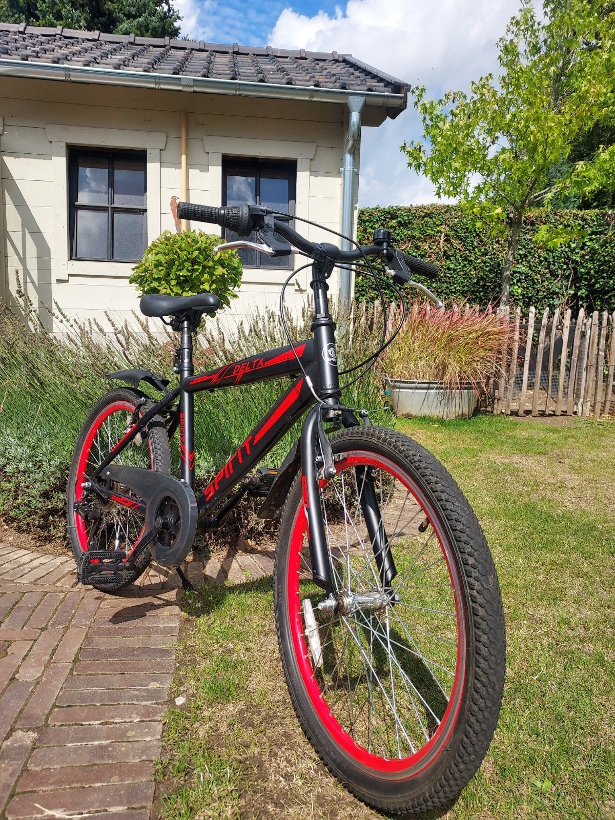 Spirit delta kinderfiets 22 inch, 20 inch of meer, Velgrem, Zo goed als nieuw, Ophalen