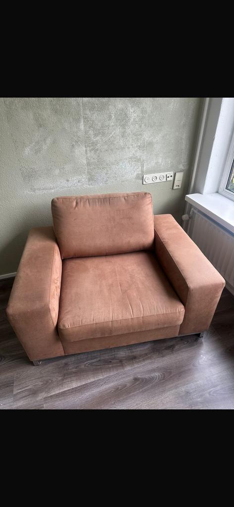 Bank en tafel, Huis en Inrichting, Banken | Sofa's en Chaises Longues, Ophalen of Verzenden, Zo goed als nieuw, 75 tot 100 cm