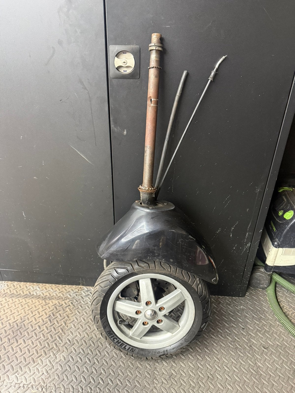 Vespa LX/S voorvork Compleet, Ophalen of Verzenden, Gebruikt, Overige typen, Vespa