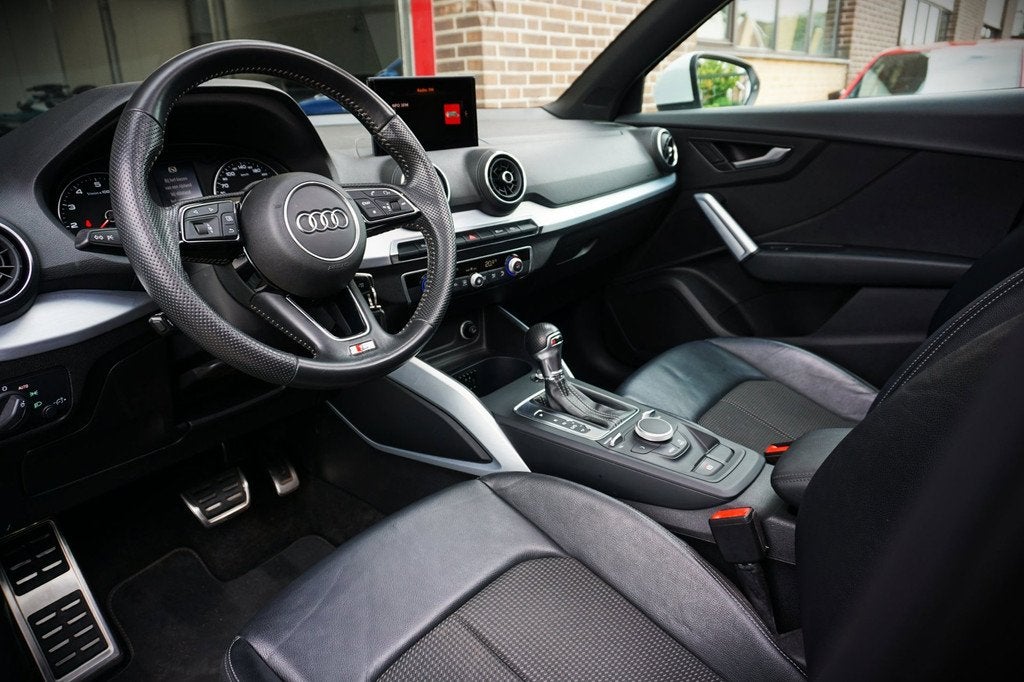 Audi Q2 35 TFSI 150pk S-Line Panodak|OrgNL|Clima|Cruise, Auto's, Audi, 4 cilinders, 150 pk, Wit, Origineel Nederlands