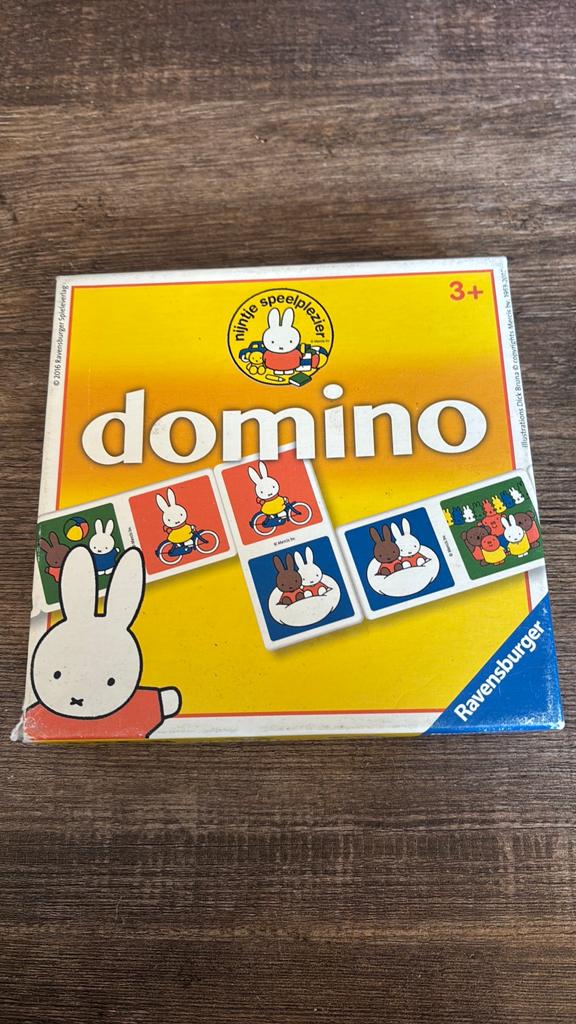 Nijntje Domino Spel van Ravensburger, Kinderen en Baby's, Speelgoed | Overig, Ophalen of Verzenden, Zo goed als nieuw, Jongen of Meisje