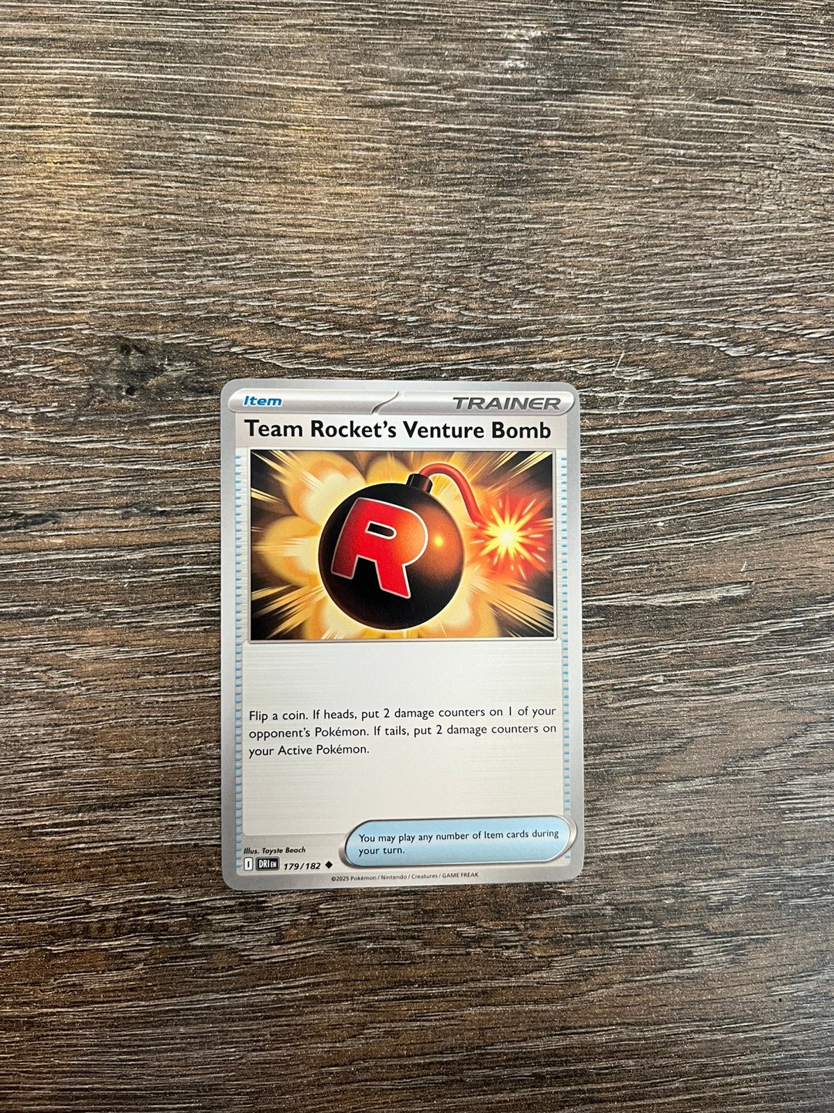 Team Rocket’s Venture Bomb DRI 179/182, Ophalen of Verzenden, Zo goed als nieuw