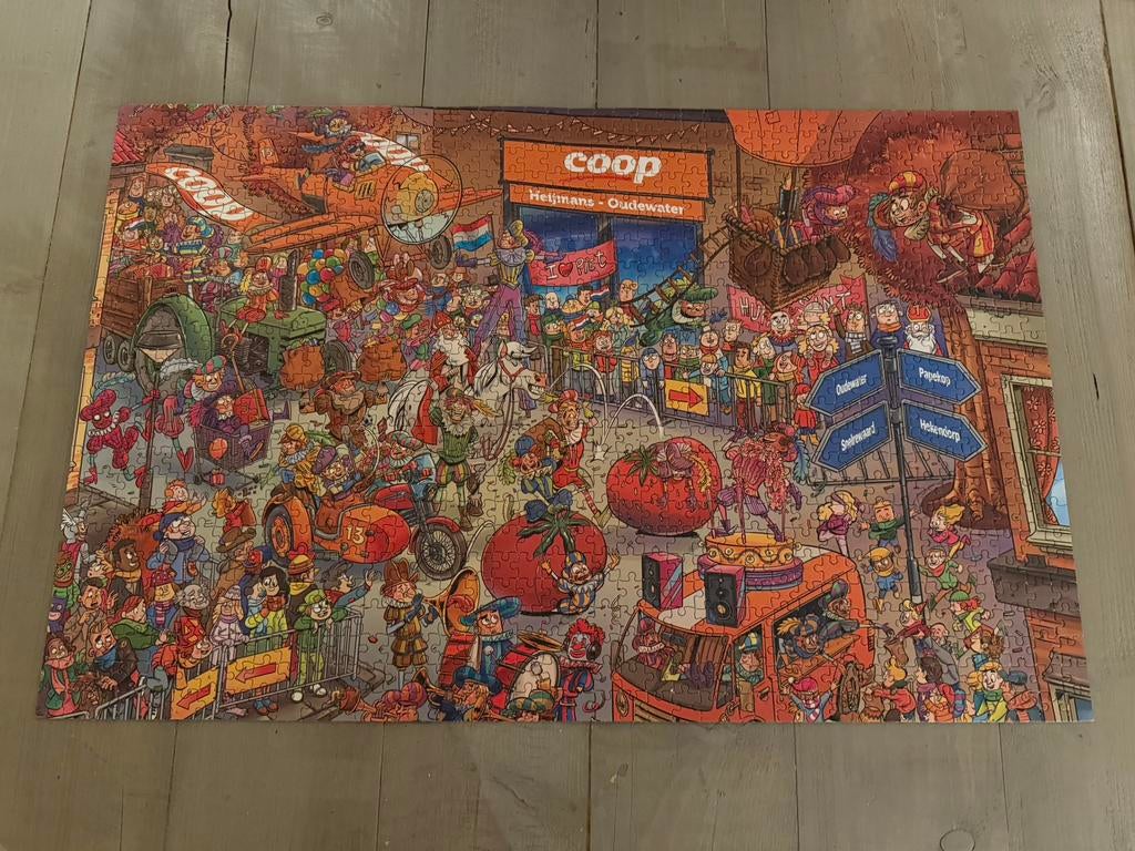 Puzzel 1000 stukjes, Ophalen of Verzenden, 500 t/m 1500 stukjes, Zo goed als nieuw, Legpuzzel