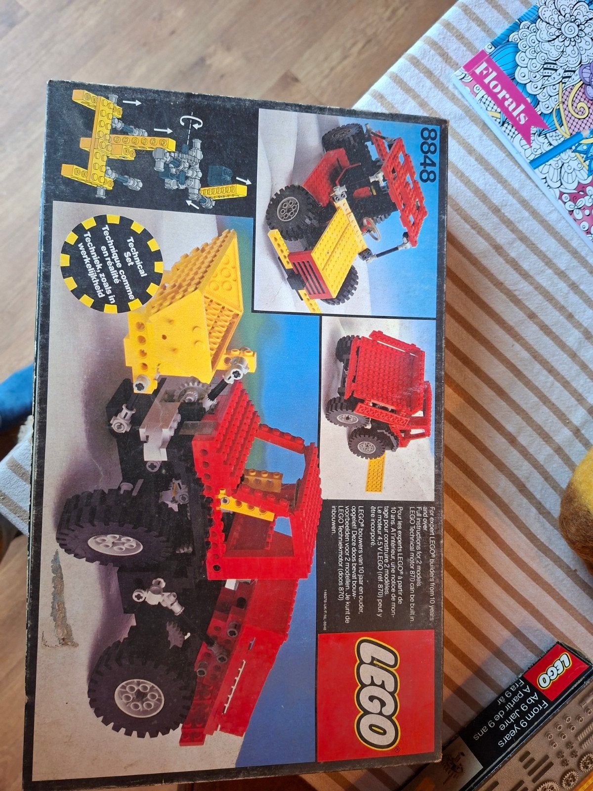 LEGO Technic 8848 Vrachtwagen met Kiepbak (1980), Ophalen of Verzenden, Gebruikt, Overige merken