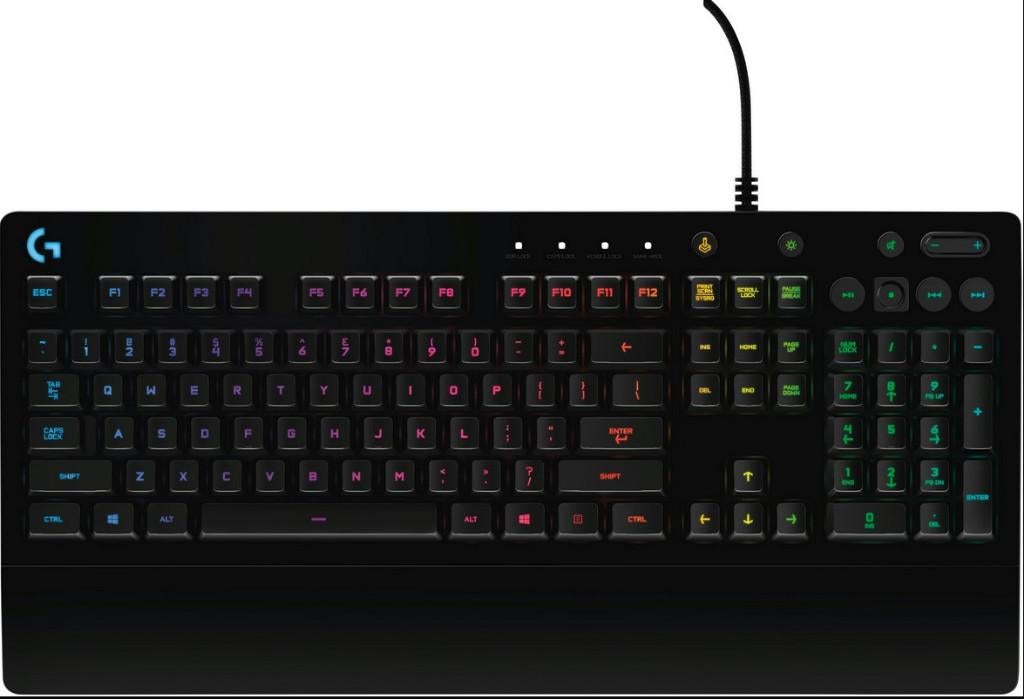 Logitech G213 Prodigy RGB Gaming Keyboard (Azerty FR), Computers en Software, Ophalen of Verzenden, Logitech, Dell, Gaming toetsenbord