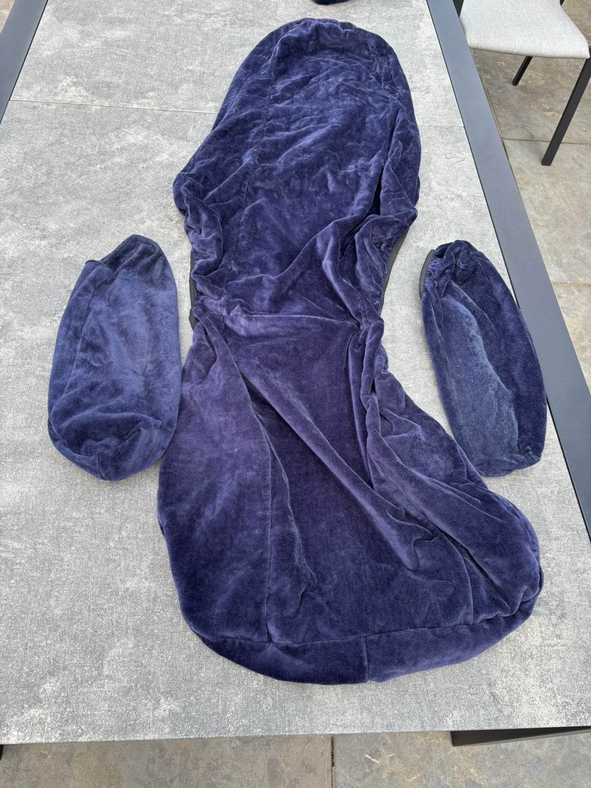 2 stuks camper stoelhoezen, Ophalen of Verzenden, Gebruikt