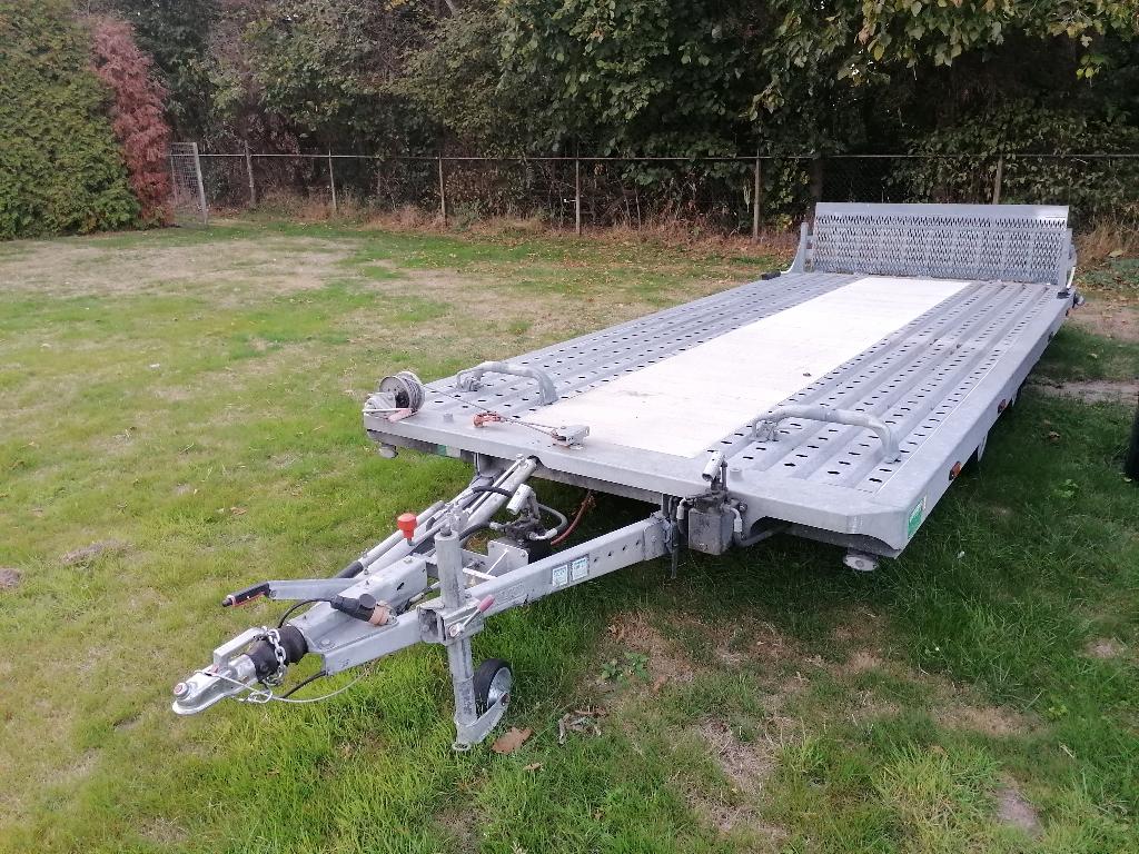 Kantelbare Auto Transsporter JCS 5.16 x 2.17 m € 5500,-, Ophalen, Gebruikt