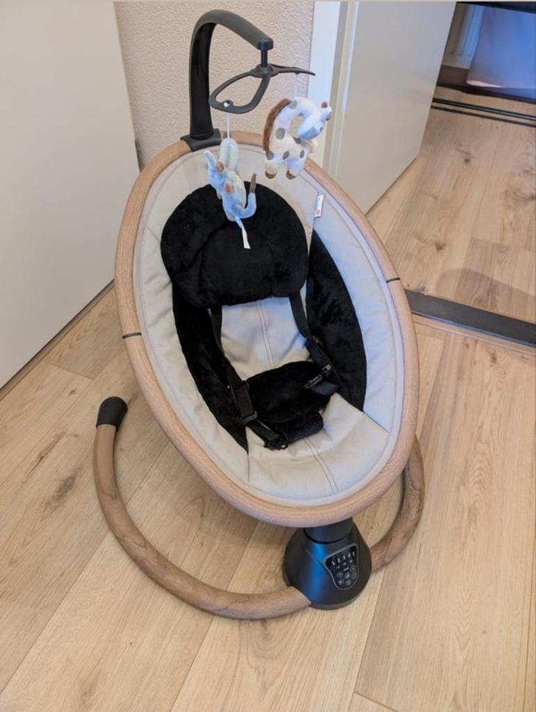 Qute Q-Dream Wipstoel met Muziek en Trillingen, Verstelbaar, Wipstoel, Zo goed als nieuw, Ophalen