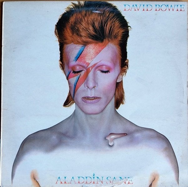 David Bowie - Aladdin Sane, LP, Gebruikt, 12 inch, Poprock