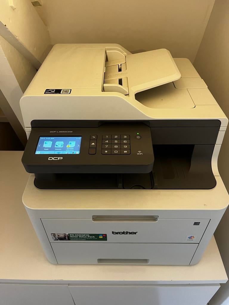 Brother DCP-L3550CDW All-in-one kleuren laserprinter, All-in-one, Kleur printen, Ophalen of Verzenden, Zo goed als nieuw