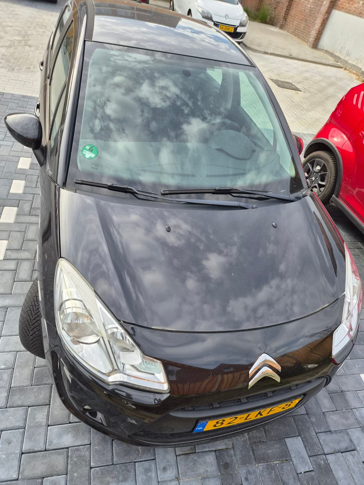 Citroen C3, Auto's, Stof, Zwart, Airbags, Zwart
