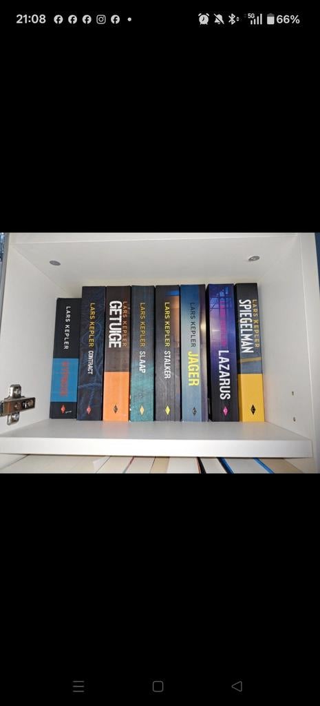 Lars Kepler boekenreeks, Ophalen of Verzenden, Gelezen, Lars Kepler, Scandinavië