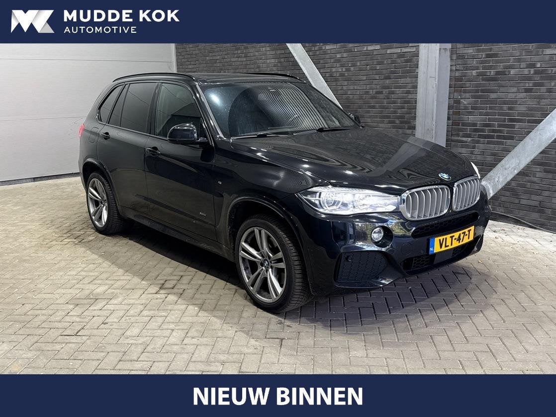 BMW X5 xDrive40d M-Sport | GRIJS KENTEKEN | Panoramadak | Ha, Auto's, Automaat, Gebruikt, Zwart, Bedrijf