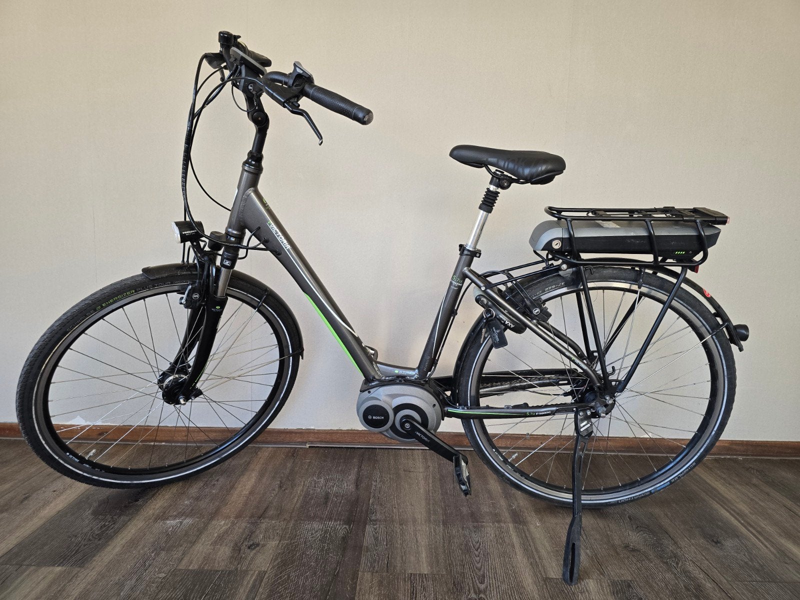 Victoria 5.7SE elektrische fiets, ebike Bosch motor, 47 tot 50 cm, Ophalen of Verzenden, Versnellingen