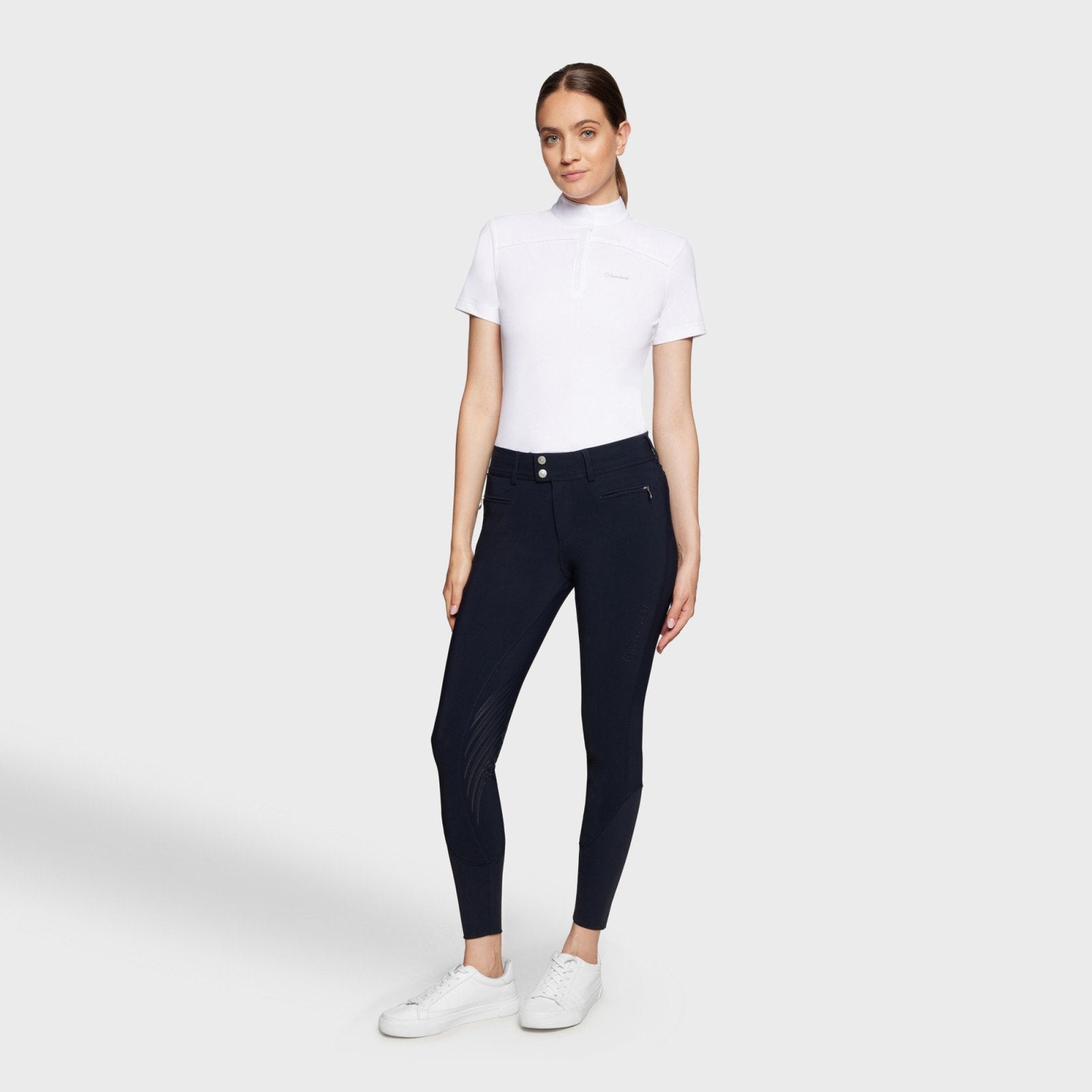 Nieuw! Samshield chloe navy kniegrip mt 34, Dieren en Toebehoren, Paardrijkleding, Dressuur, Nieuw, Samshield, Onderkleding