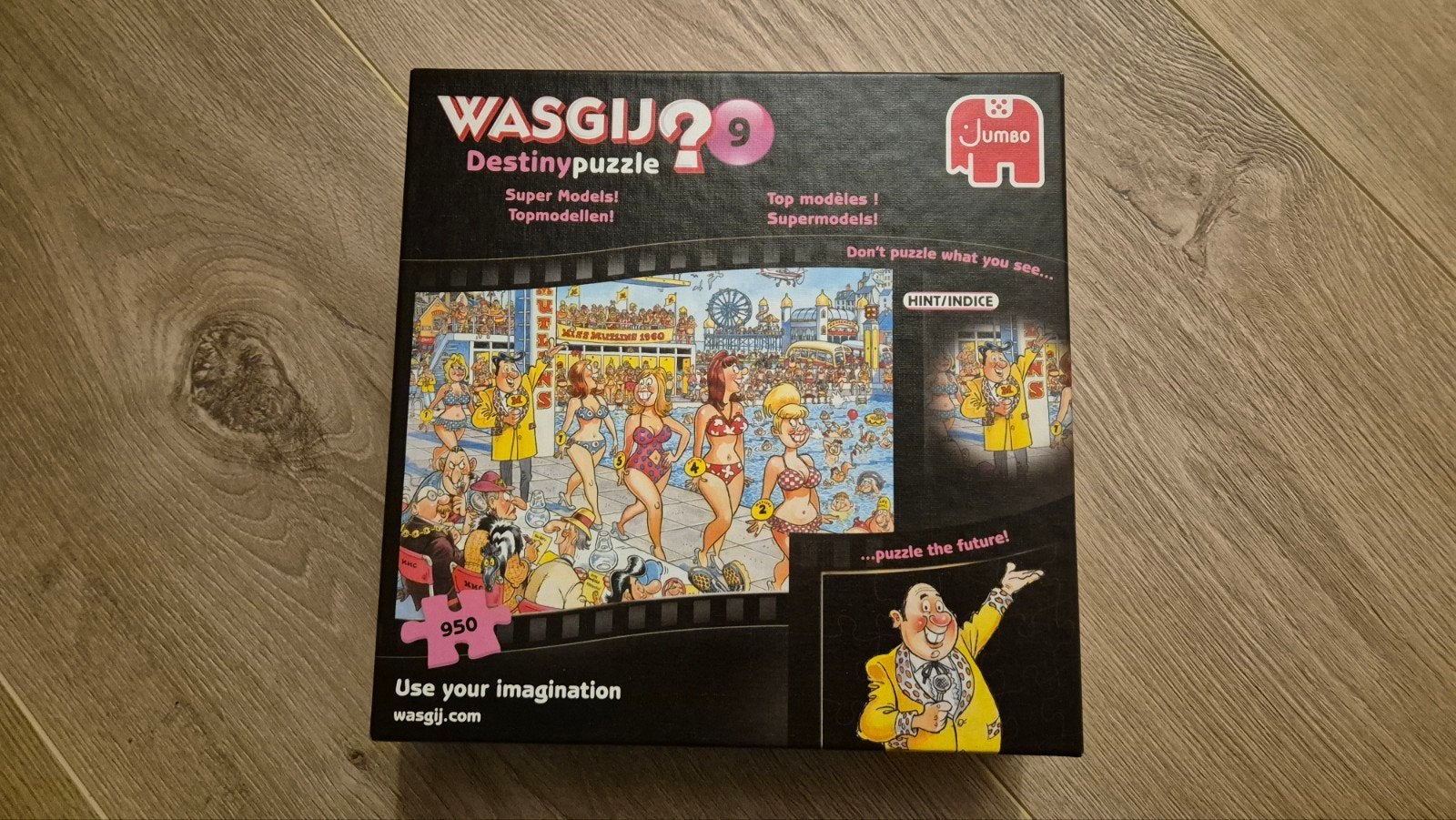 WASGIJ? Topmodellen! Destiny Puzzel 950 stukjes, Ophalen of Verzenden, 500 t/m 1500 stukjes, Zo goed als nieuw, Legpuzzel