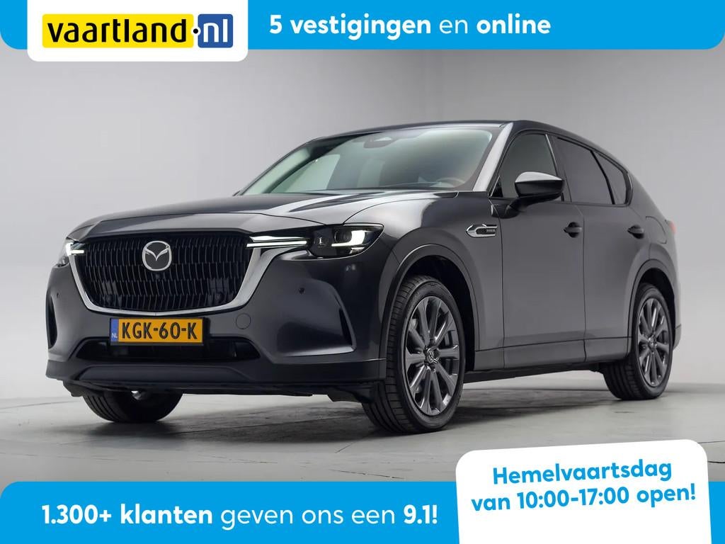 Mazda CX-60 2.5 e-SkyActiv PHEV AWD Exclusive Aut. [ Clima /, Auto's, Automaat, Gebruikt, 2500 kg, Bedrijf