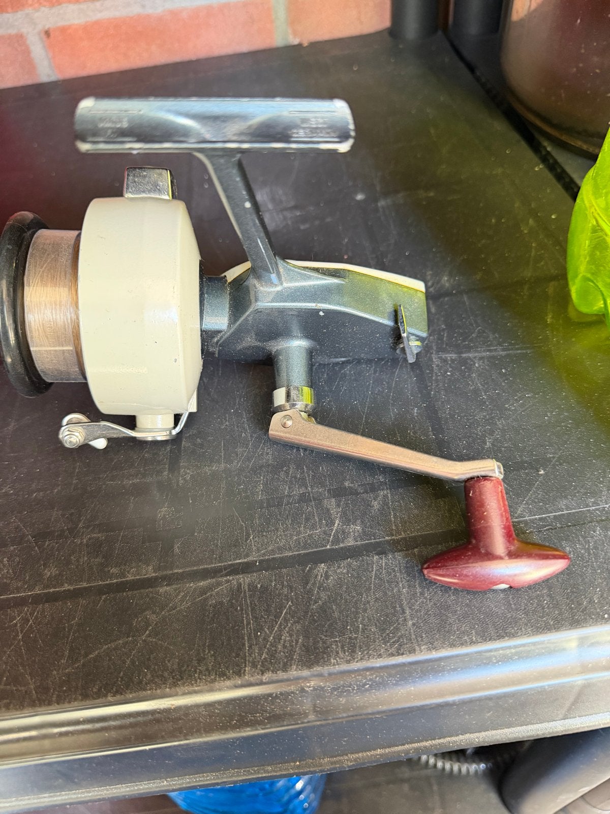 DAM Quick 90 Werpmolen - Made in West Germany, Ophalen, Zo goed als nieuw, Molen