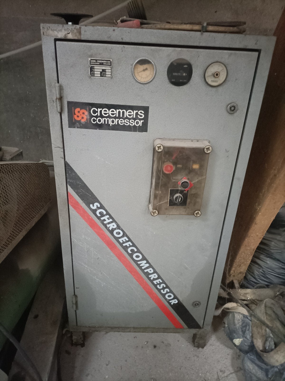 Schroefcompressor, 100 liter of meer, Ophalen, 800 liter/min of meer