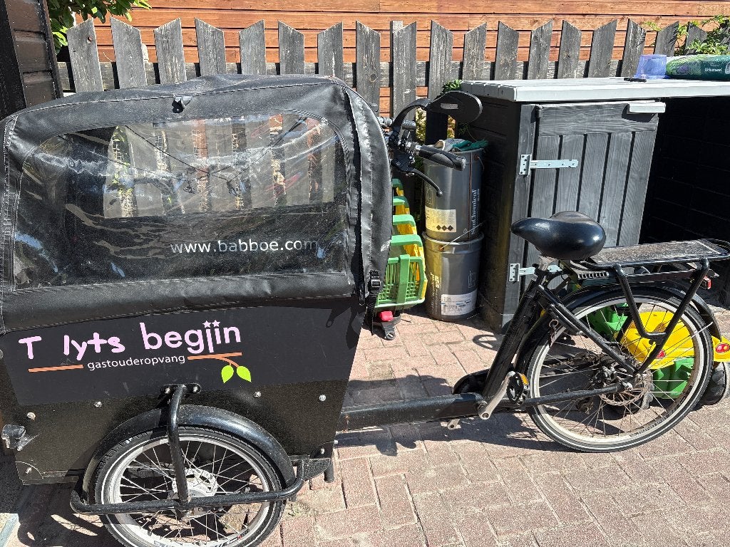Bakfiets babboe, 4 kinderen of meer, Gebruikt, Elektrisch, Ophalen