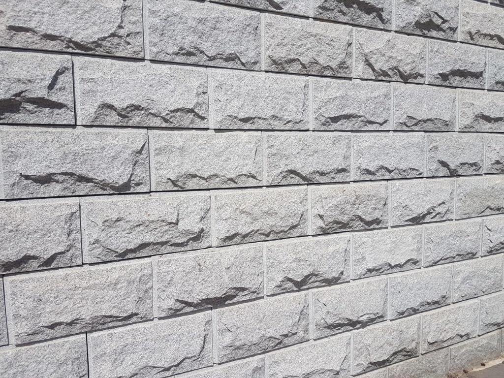 GRANIETEN MUURSTENEN GEVELBEKLEDING, STAPELBLOKKEN PER 14M2, Ophalen, Overige typen, Nieuw, Natuursteen