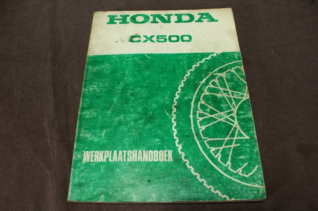 Honda CX500 werkplaatshandboek nederlands CX 500 1978, Motoren, Ophalen of Verzenden, Honda