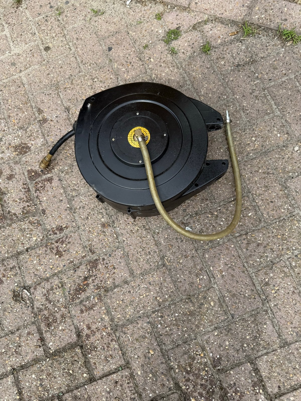 Luchtslanghaspel 15 meter, O, Verzenden, Geen, 6 tot 10 bar