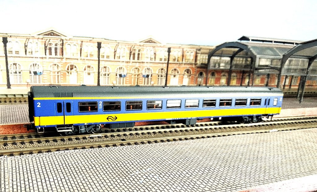 HO Exact-train EX 11041 HO NS ICR-B rijtuig 2e klasse., Overige merken, Gelijkstroom, Ophalen of Verzenden, NS