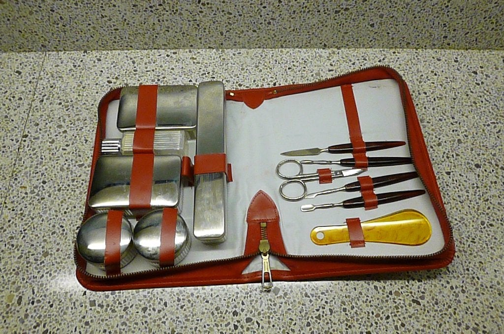 retro toiletset, Ophalen of Verzenden, Overige typen