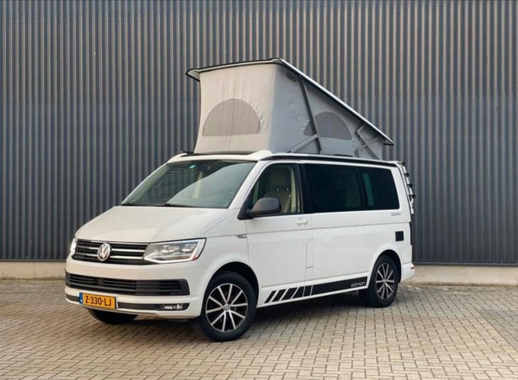VW CALIFORNIA OCEAN T6 150 PK  EURO 6 inruil mog., Buscamper of Camperbus, Kluisje, Volkswagen, Treinzit