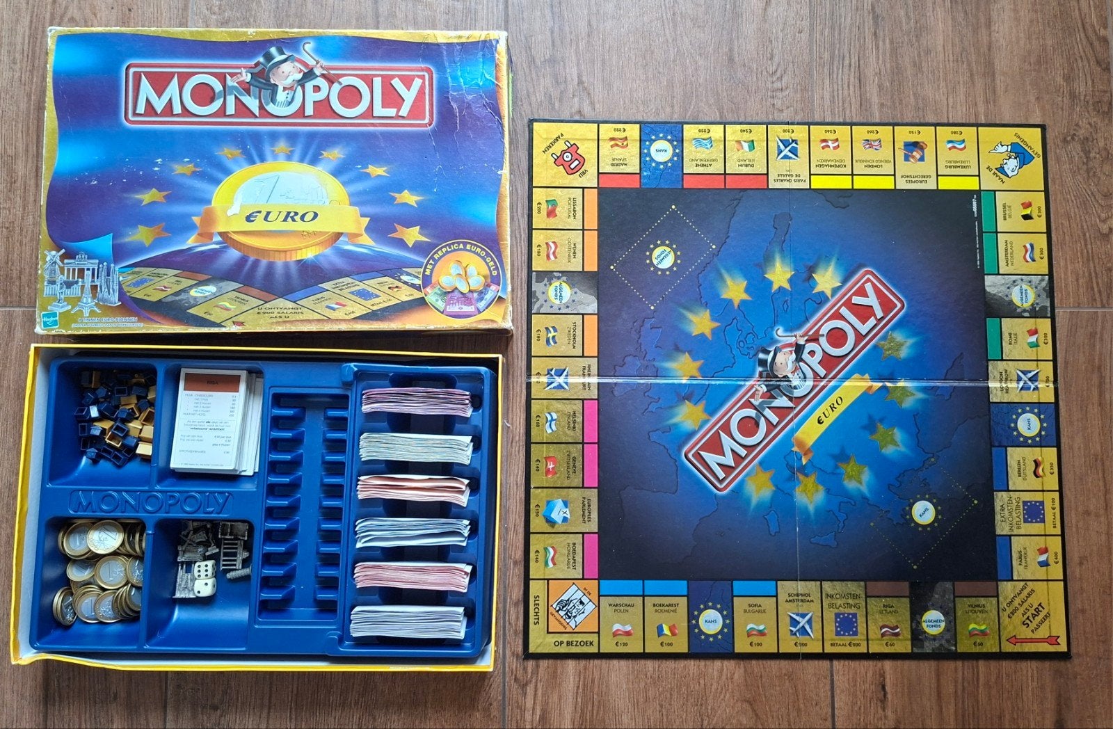 monopoly euro editie compleet, Hobby en Vrije tijd, Gezelschapsspellen | Bordspellen, Ophalen of Verzenden, Zo goed als nieuw