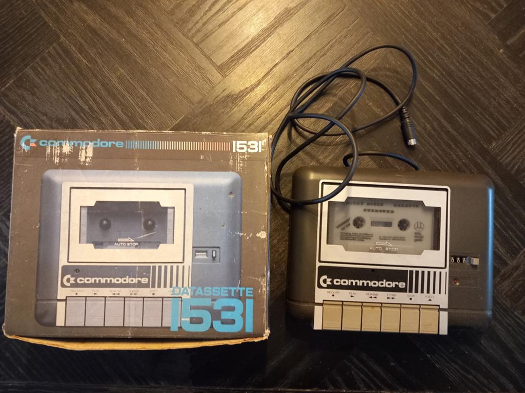 Commodore 1531 Datasette - Vintage C64 Cassette Drive, Computers en Software, Vintage Computers, Ophalen of Verzenden, Commodore