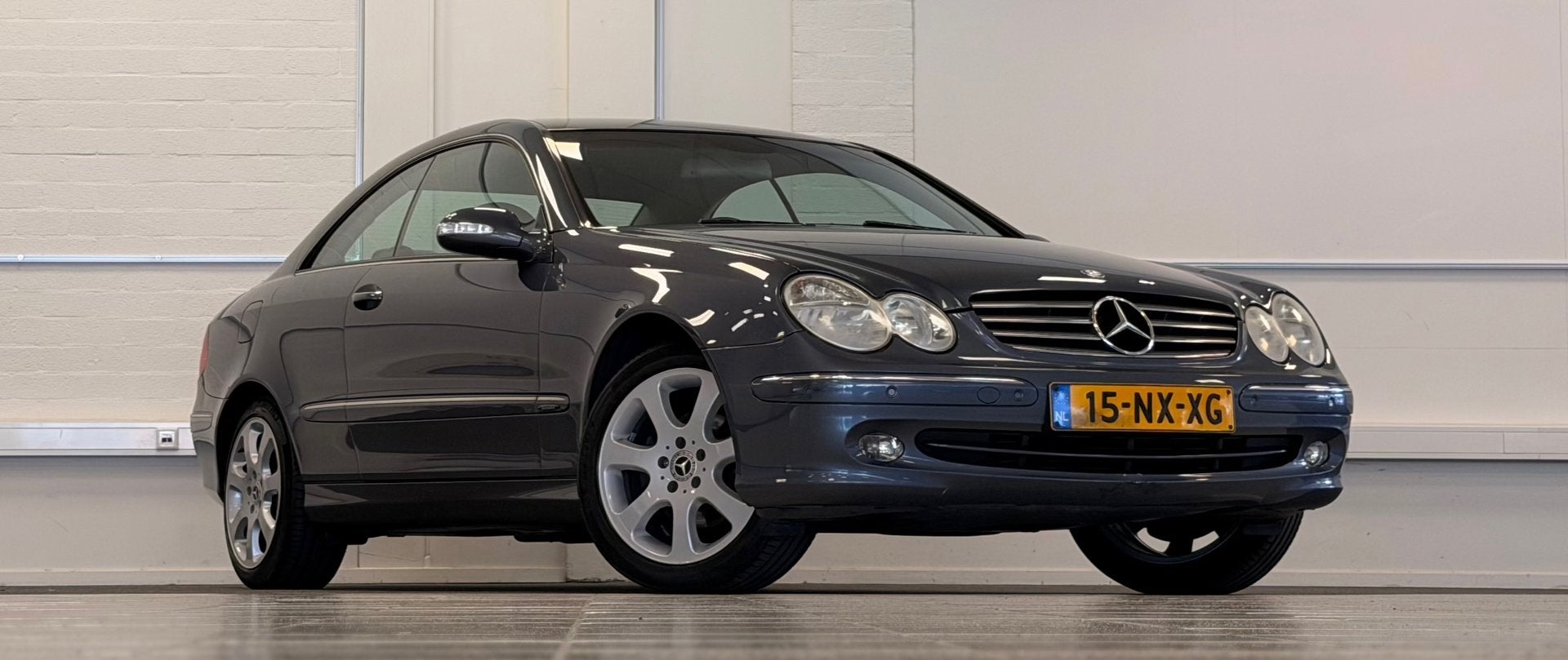 Mercedes-Benz CLK-klasse Coupé 200 K. Elegance Mooier dan d, Auto's, Mercedes-Benz, Automaat, Gebruikt, 4 cilinders, 1796 cc