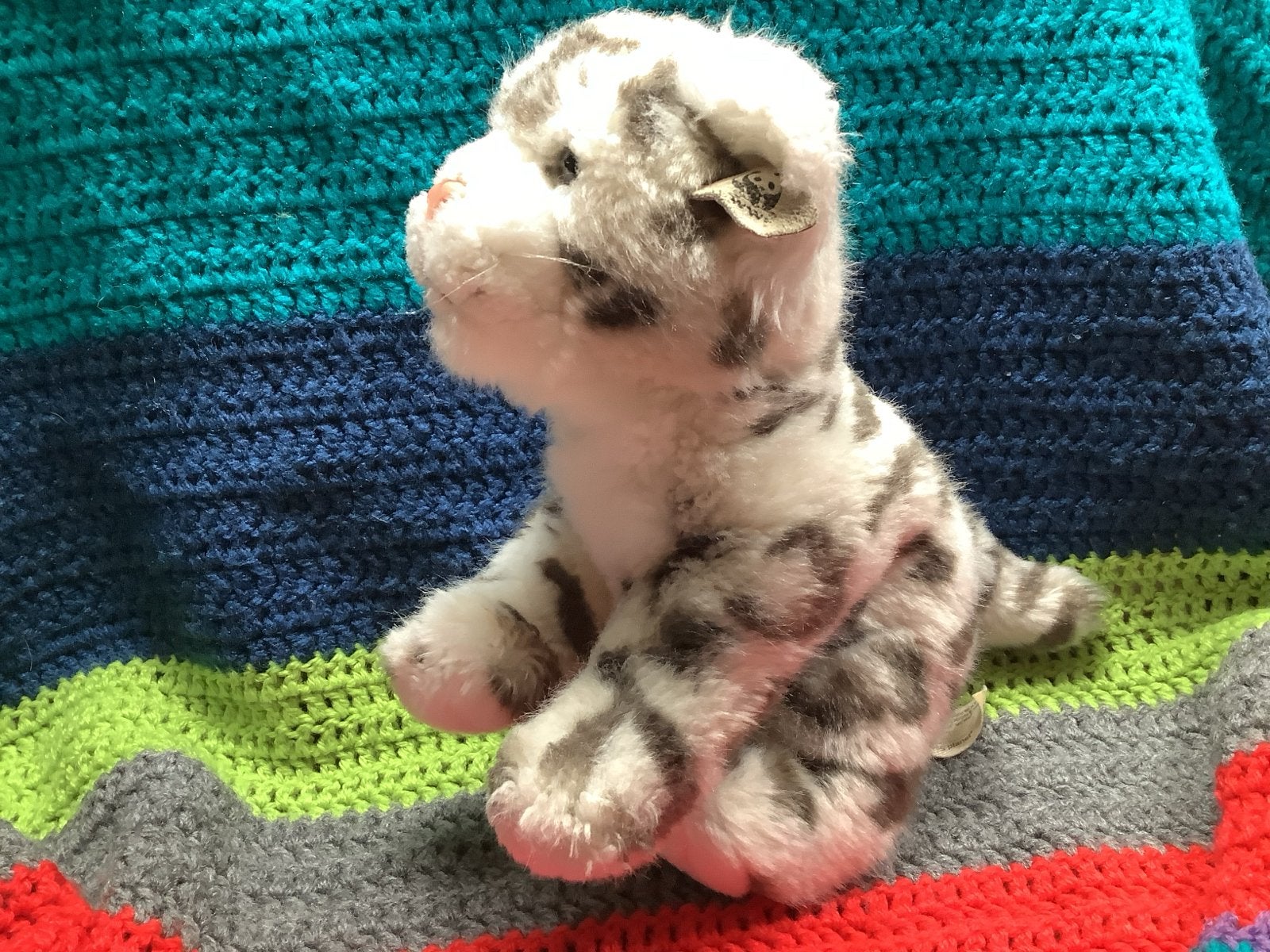 WWF pluche sneeuw luipaard knuffel - steun KIKA, Overige merken, Overige karakters, Overige typen, Ophalen of Verzenden