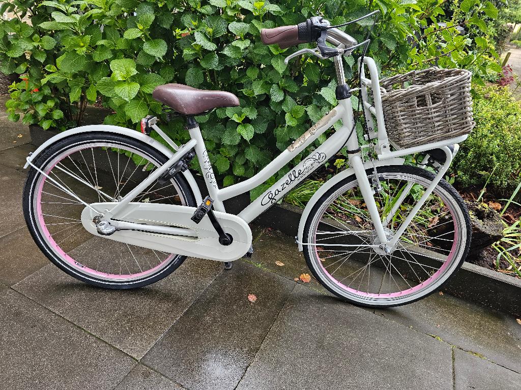 Gazelle Miss Grace transportfiets 24inch  3 ver Handrem, Fietsen en Brommers, Fietsen | Meisjes, Ophalen, Gebruikt, 24 inch, Versnellingen