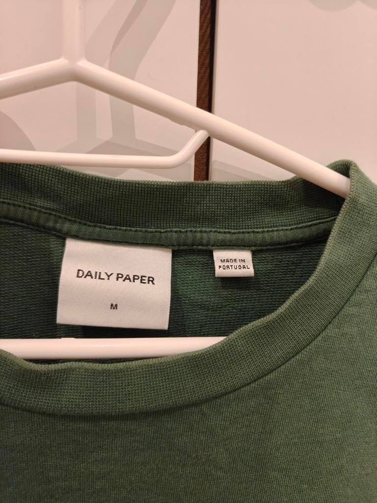Daily Paper Shirt Maat M T-shirt Groen Origineel, Kleding | Heren, T-shirts, Ophalen of Verzenden, Zo goed als nieuw, Groen
