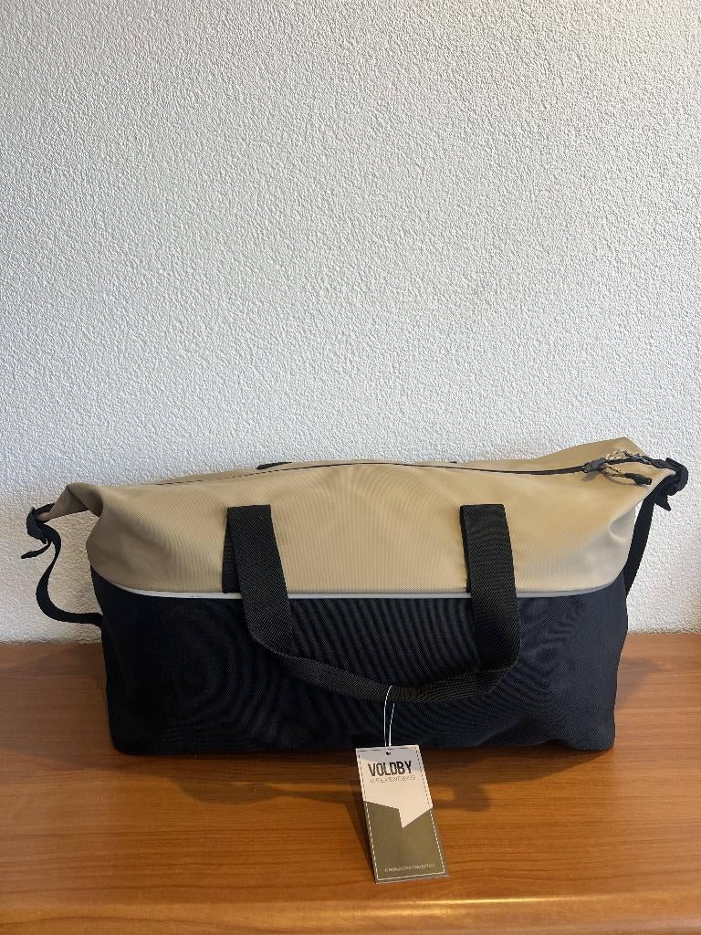 NORLÄNDER Weekendtas Voldby, 30 cm of meer, Verzenden, Beige, Nieuw