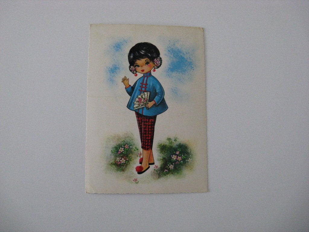 Ansichtkaarten Kinderkaarten, gelopen ansichtkaarten., Verzenden, Voor 1920, Gelopen