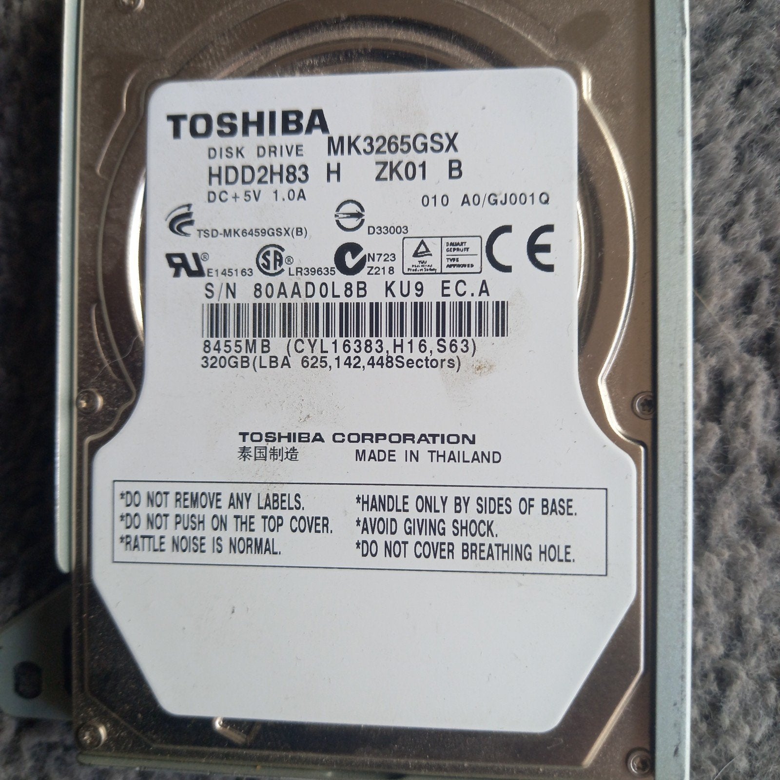 PS3 Slim Onderdelen Bundel (CECH-25xx) – Drive + HDD + PSU +, Ophalen of Verzenden, Gebruikt, Overige typen, PlayStation 3