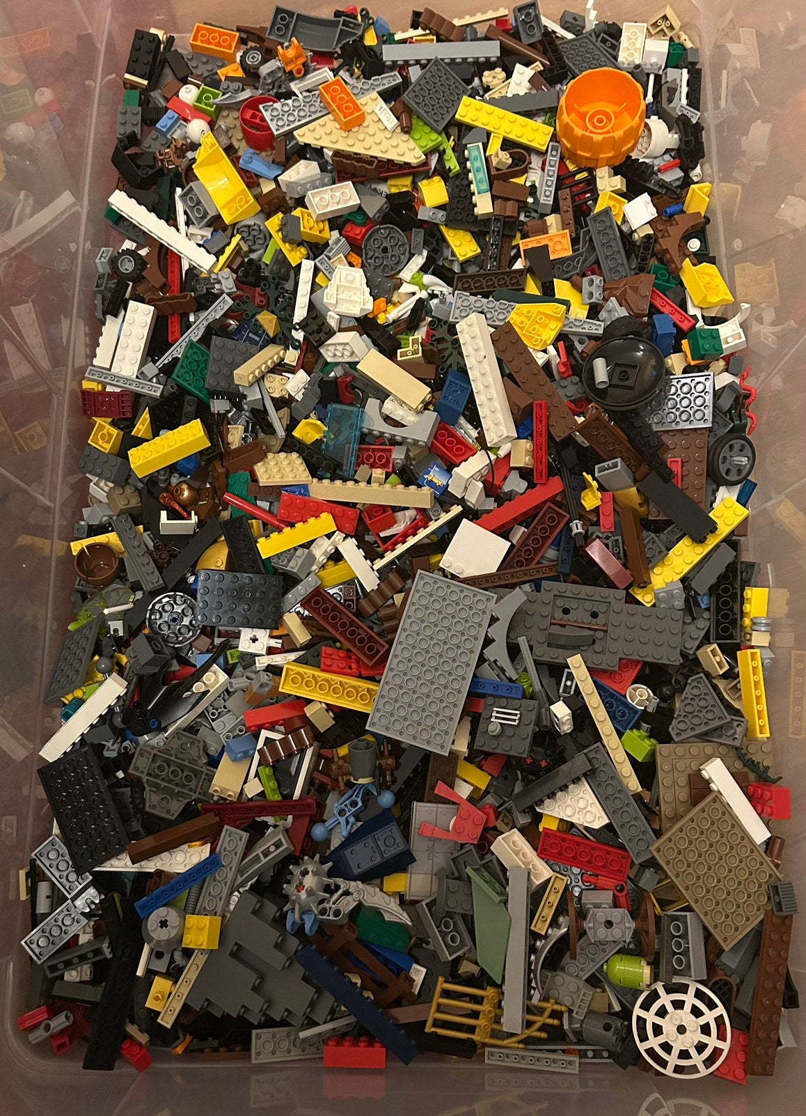 19,8 Kilo Lego Bionicle en Lego Technics ongesorteerd,, Ophalen, Gebruikt, Lego