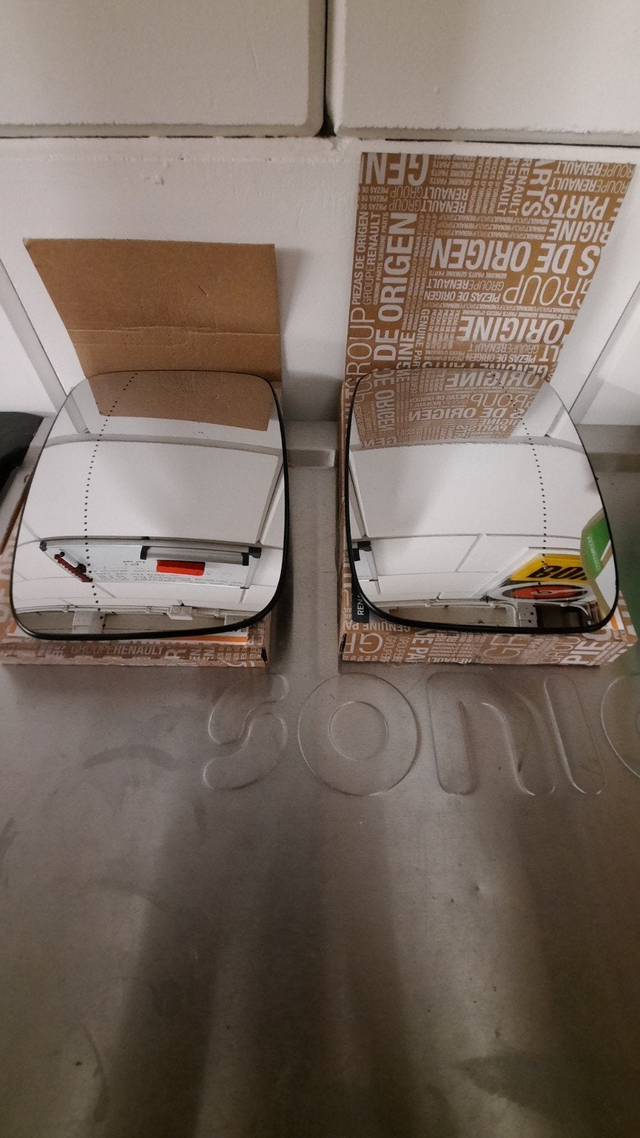 Renault Trafic buitenspiegelglas links + rechts, Ophalen of Verzenden, Nieuw, Renault