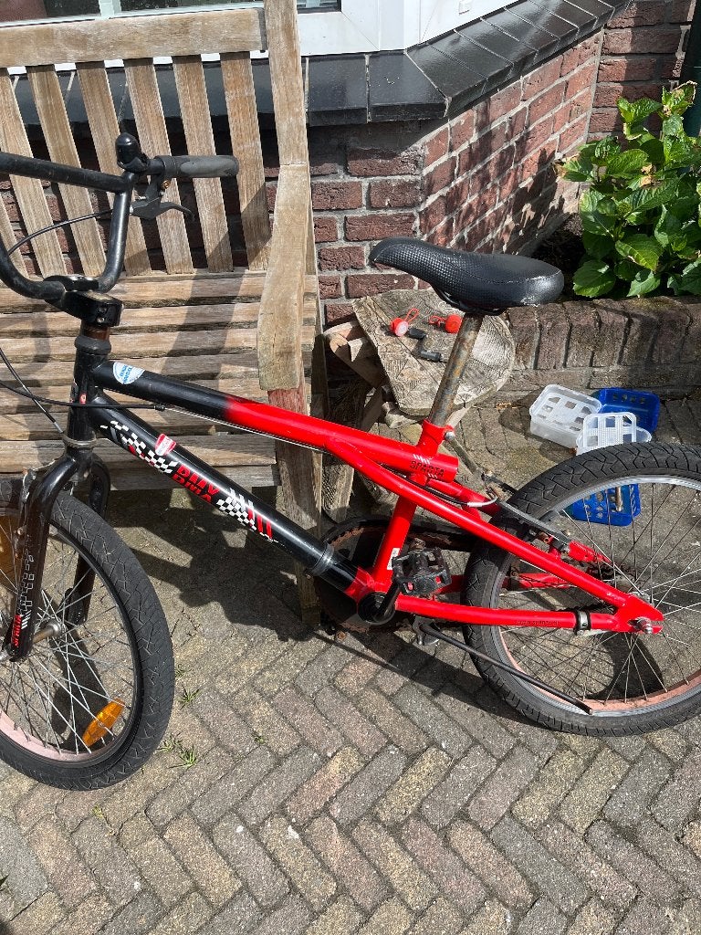 BMX sparta fiets 20 inch, Ophalen, Sparta, Gebruikt, Velgrem
