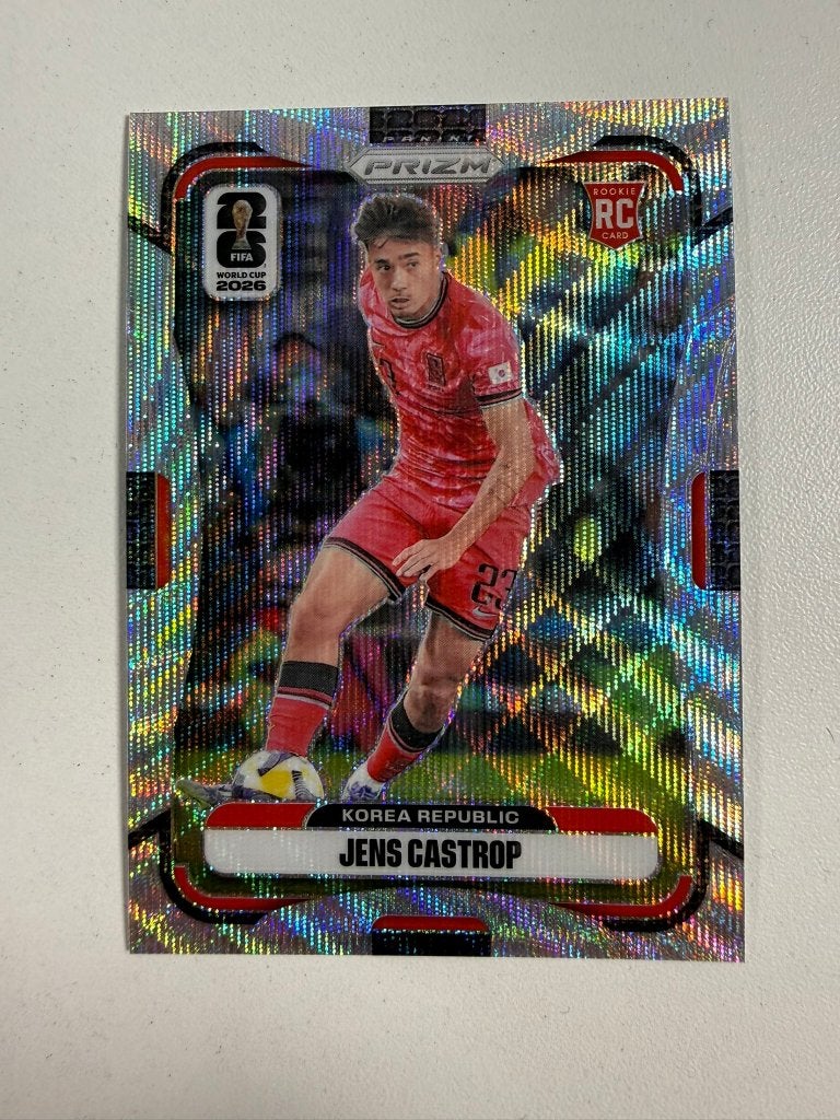 280 Jens Castrop RC WAVE Prizm World Cup 2026, Ophalen of Verzenden, Nieuw, Buitenlandse clubs, Poster, Plaatje of Sticker