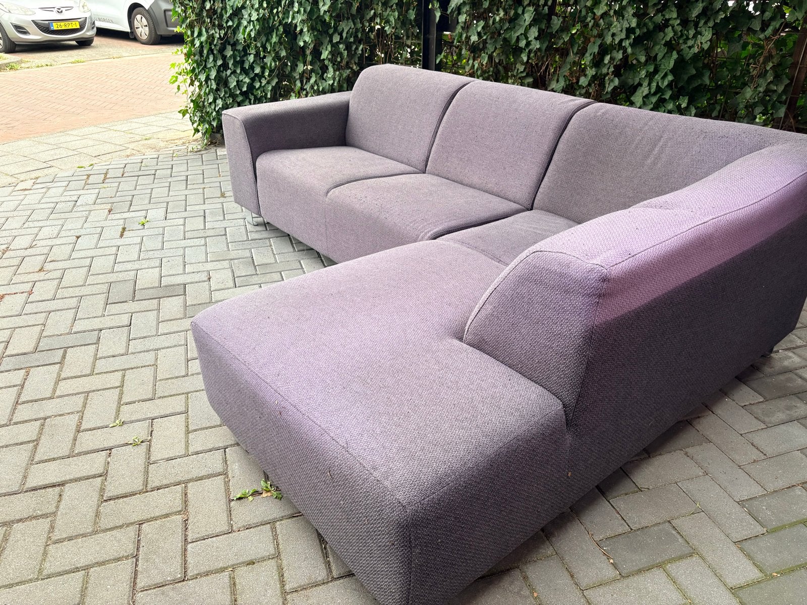 Gratis af te halen in Arnhem ! Hoekbank, Ophalen, 250 tot 300 cm, 100 tot 125 cm, Hoekbank