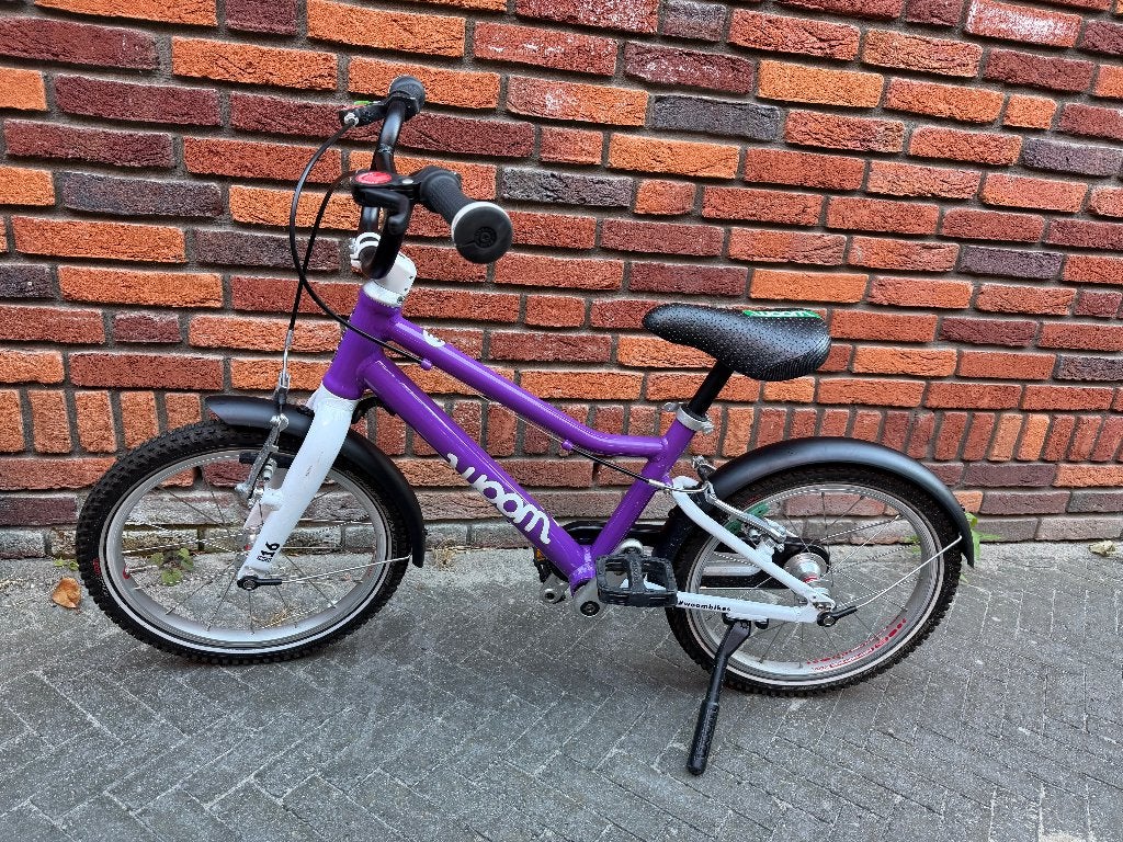 Mooie paarse Woom 3, Ophalen, 16 tot 20 inch, Velgrem, Zo goed als nieuw