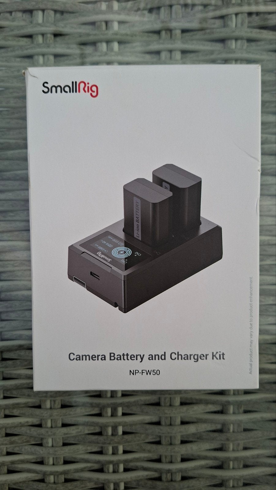 Smallrig chargerkit voor de sony ZV-E10, Ophalen of Verzenden, Gebruikt, Oplaadbaar