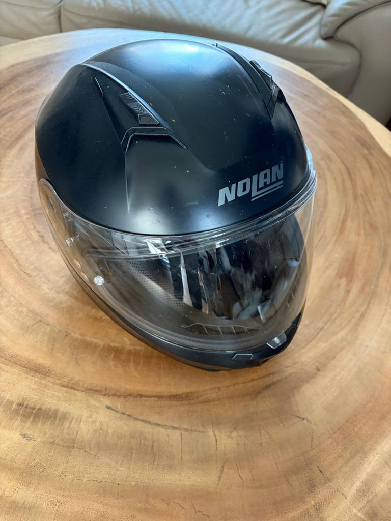 Nolan Nfs 06 motorhelm, Fietsen en Brommers, Ophalen of Verzenden, Zo goed als nieuw